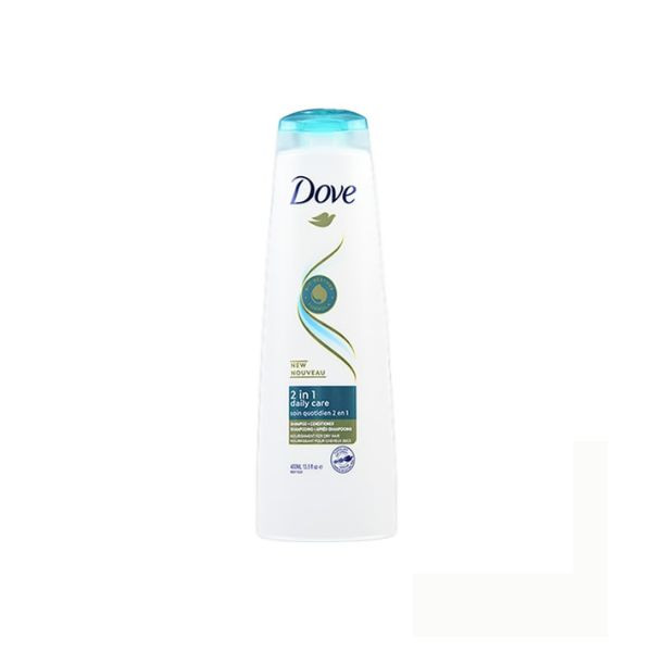 Dove New nouveau 2 in1 Daily Care Soin Quotidien 2 en 1 Shampoo & Conditioner (400ml)