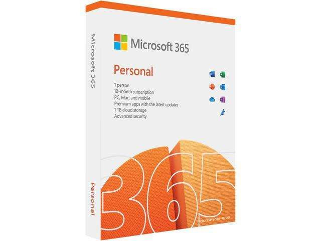 Microsoft 365 Personal | 12-Month Subscription, 1 person| Premium Office Apps