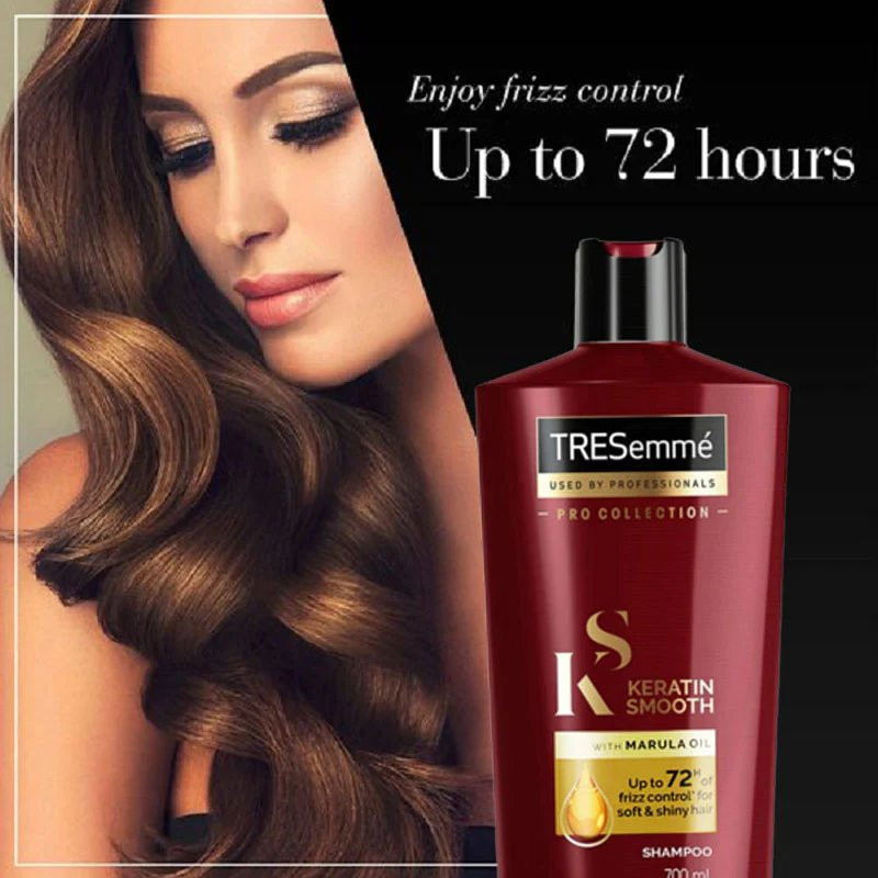 Tresemme Pro Collection Keratin Smooth Shampoo With Marula Oil - 700ml