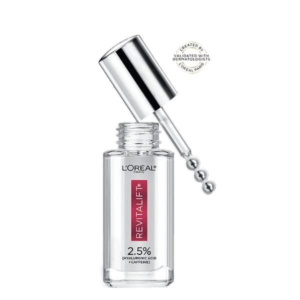 L'Oreal PARIS-Revitalift Derm Intensives 1.5% Hyaluronic Acid + 1% Caffeine Eye Serum