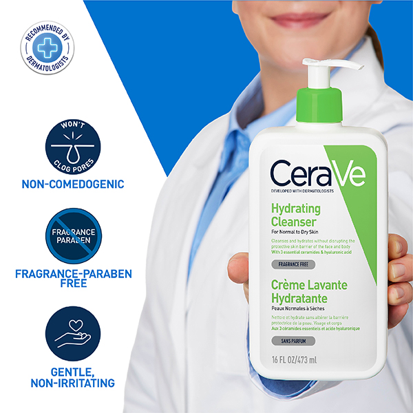 CeraVe Hydrating Cleanser Normal To Dry Skin 473ml