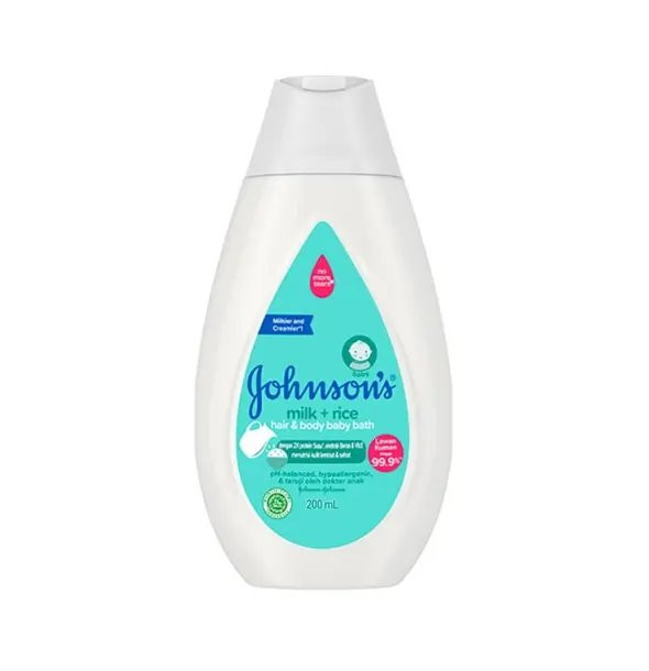 Johnson’s Baby Bath Milk + Rice 200ml
